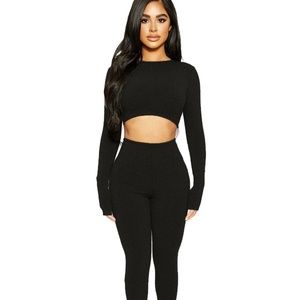 Naked Wardrobe Made The Cut Snatched Ribbed Jumpsuit